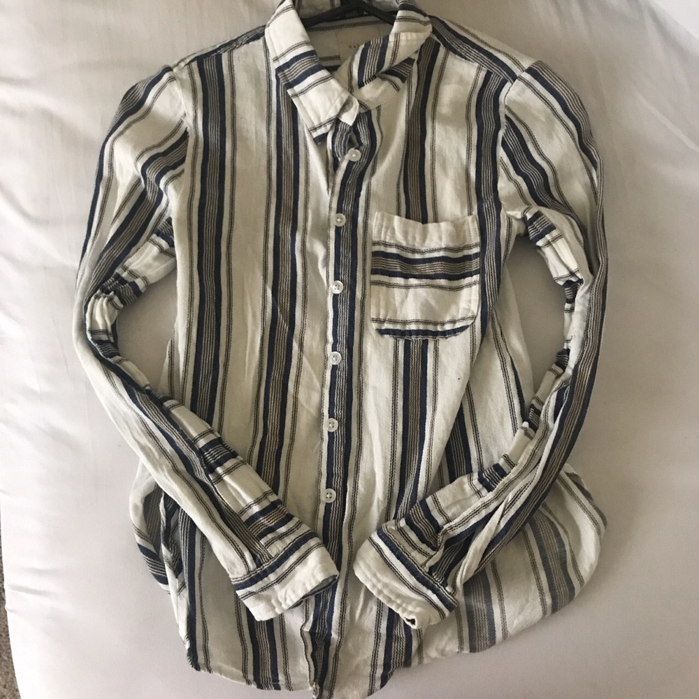 Striped Button Up Shirt